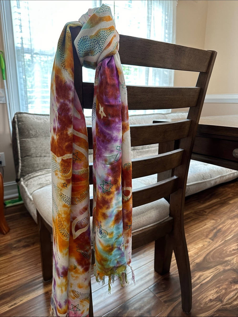 Psychedelic Scarf/ Wall Tapestry